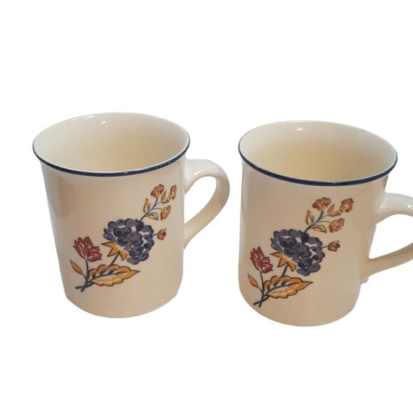 Boots Camargue Vintage Floral Design Coffee Cup Ireland Lot of Two - Picture 2 of 6